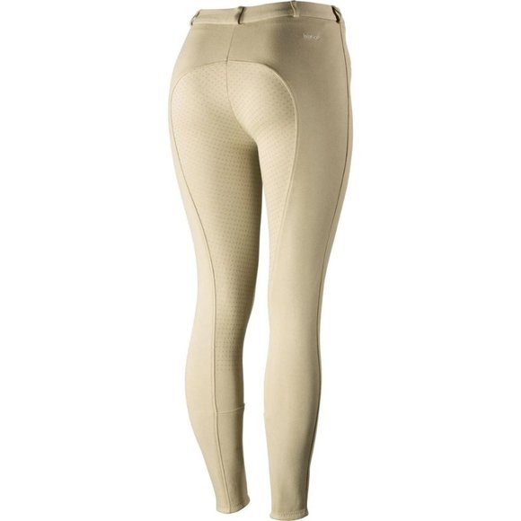 Women's Tan Riding Pants - Picture 3 of 11